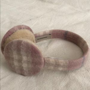 Burberry Pink Earmuffs! ❤️